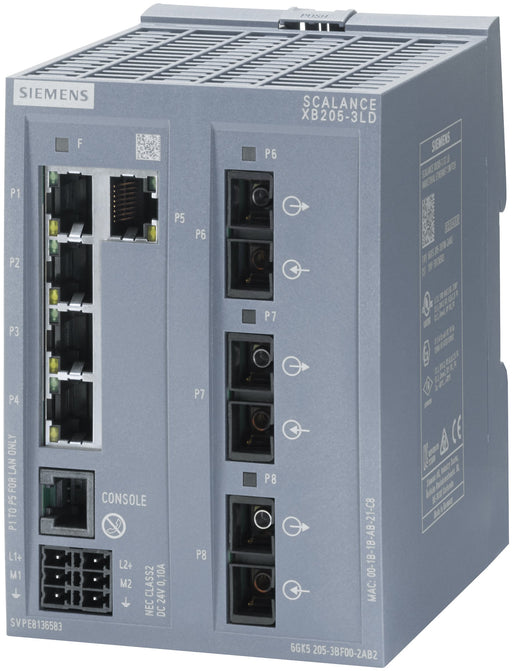 EAN 4047622229354 - Siemens 6GK5205-3BF00-2TB2 switch Gestionado imagen 1
