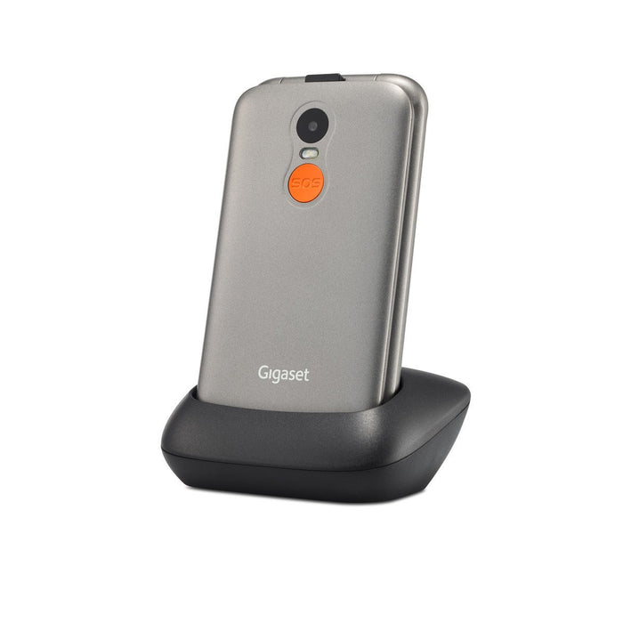 EAN 4250366858012 - Gigaset GL590 7,11 cm (2.8") 113 g Plata Teléfono para personas mayores imagen 10