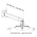 EAN 8051128102369 - Techly ICA-PM 16 montaje para projector Techo/pared Plata imagen 4