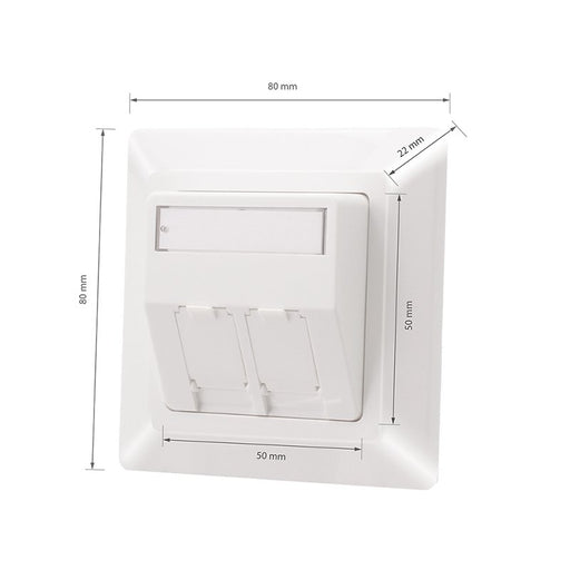 EAN 4052792078626 - LogiLink NK4081 accesorio para módulo Keystone Soporte imagen 2
