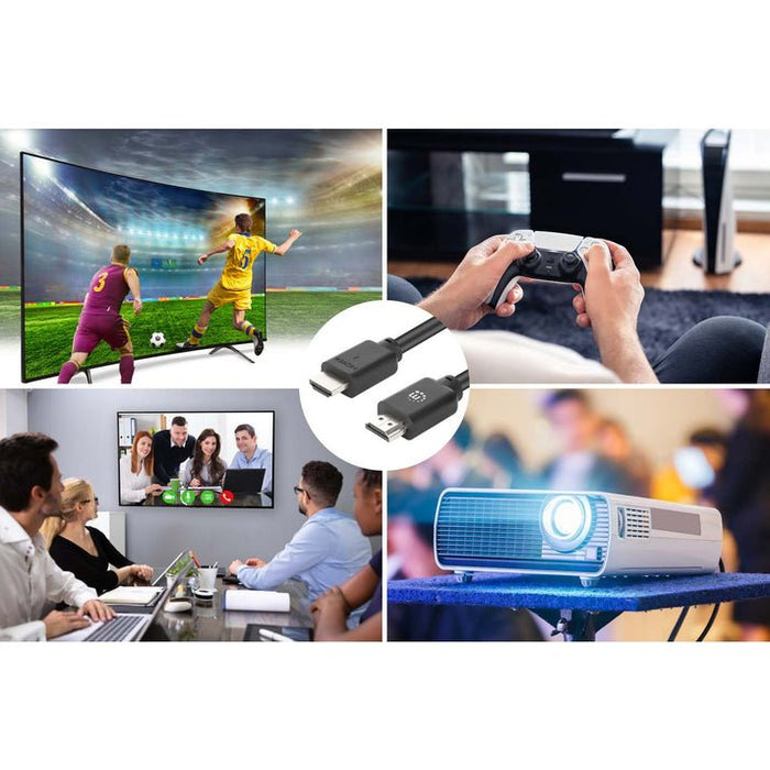 EAN 766623356633 - Manhattan 356633 cable HDMI 1 m HDMI tipo A (Estándar) Negro imagen 5