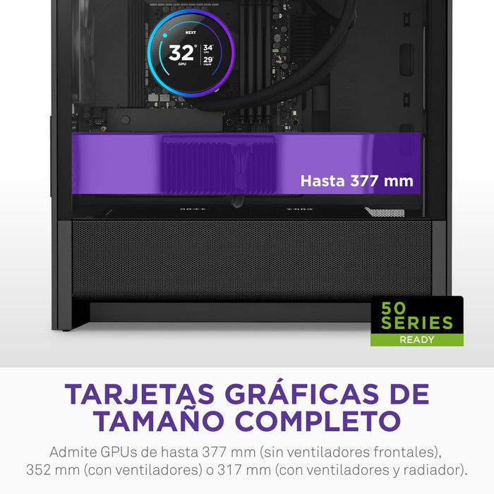 EAN 5056547207988 - NZXT H9 H3 Flow Midi Tower Negro imagen 4