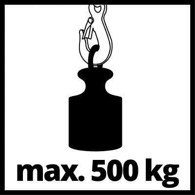 EAN 4006825627213 - Einhell TC-EH 500 1000 W 500 kg 230 V imagen 2