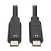 EAN 37332241306 - Tripp Lite U040-C2M-C-5A cable USB USB C 100 W Negro imagen 5