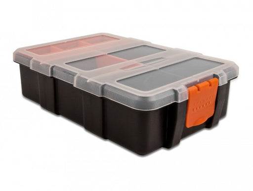 EAN 4043619184194 - DeLOCK 18419 caja de almacenaje Rectangular Plástico Negro, Naranja imagen 2