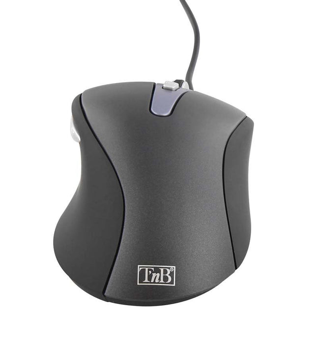 EAN 3303170077573 - T'nB MOFFICE ratón Oficina mano derecha USB tipo A Óptico 2400 DPI imagen 2