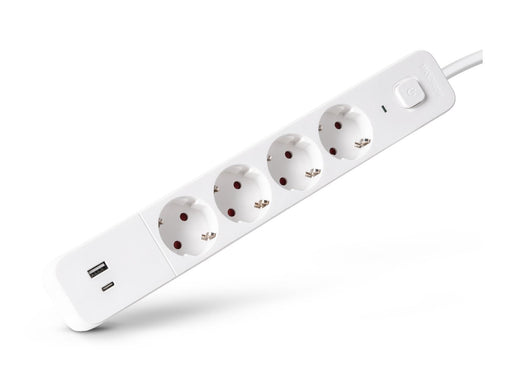 EAN 5999097991504 - Entac ESES1.5G4-1.5-SW-1UA1UC base múltiple 1,5 m 4 salidas AC Interior Blanco imagen 1