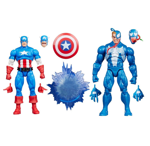EAN 5010996320476 - Marvel Legends Series Gamerverse Captain America vs Venom imagen 1