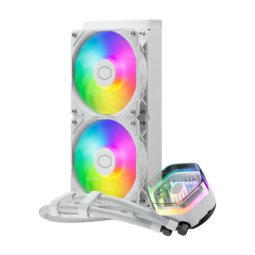EAN 4719512139967 - Cooler Master MasterLiquid 240 ATMOS White Procesador Kit de refrigeración líquida 12 cm Blanco 1 pieza(s imagen 2