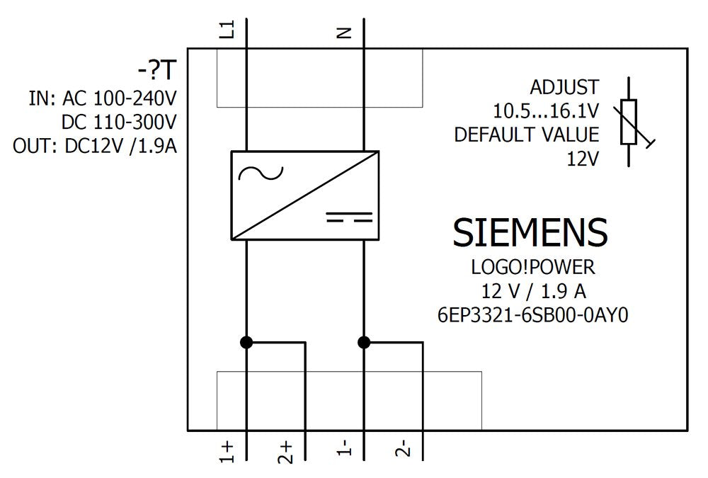 EAN 4025515154808 - Siemens 6EP3321-6SB00-0AY0 adaptador e inversor de corriente Interior Multicolor imagen 6