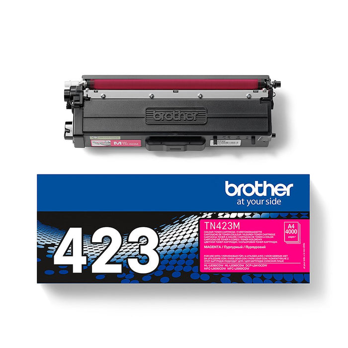 EAN 4977766771696 - Brother TN-423M cartucho de tóner 1 pieza(s) Original Magenta imagen 4