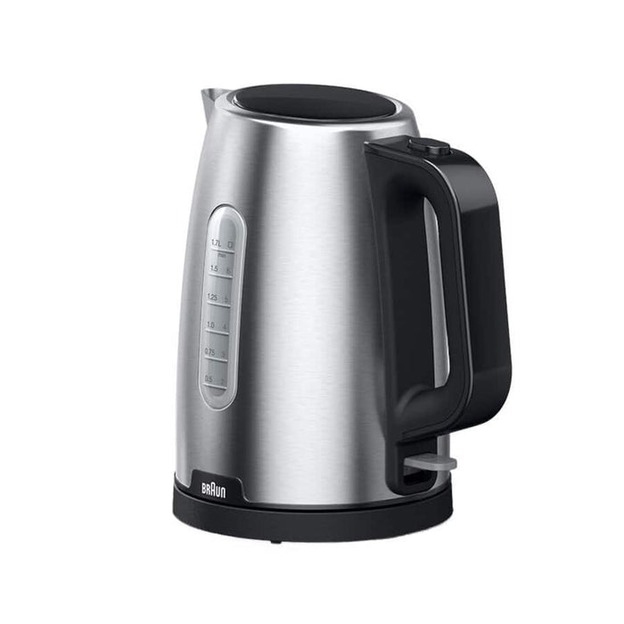 EAN 8021098001962 - Braun PurShine WK102AI-WK1500BK tetera eléctrica 1,7 L 2200 W Negro, Acero inoxidable imagen 1