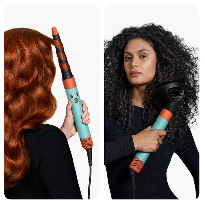 EAN 5025155099070 - Dyson Airwrap i.d. Herramienta de peinado con múltiples accesorios Caliente Negro, Naranja, Verde azulado imagen 4