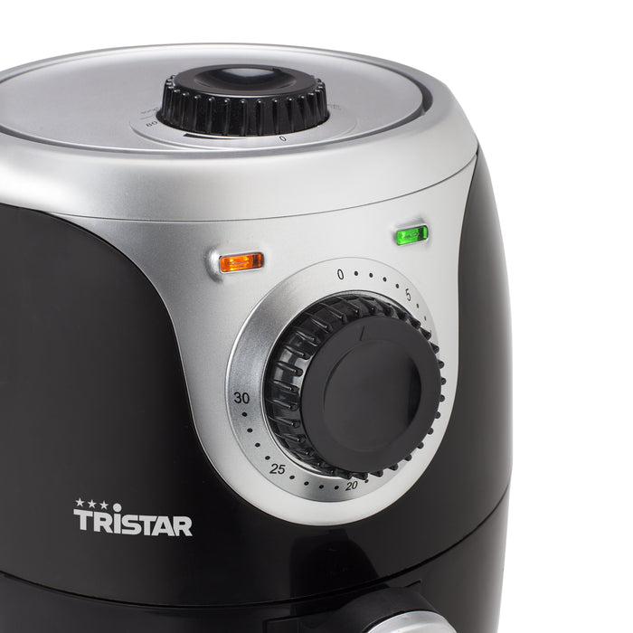 EAN 8713016057969 - Tristar FR-6980 freidora Sencillo 2 L Independiente 1000 W Freidora de aire caliente Negro, Plata imagen 5