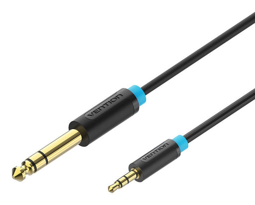 EAN 6922794728264 - Vention BABBF cable de audio 1 m 3,5mm 6,35mm Negro imagen 1