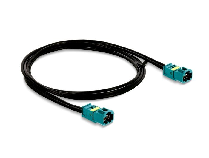 EAN 4043619914708 - DeLOCK 91470 cable coaxial 1 m Mini FAKRA Z dual Negro, Azul imagen 2