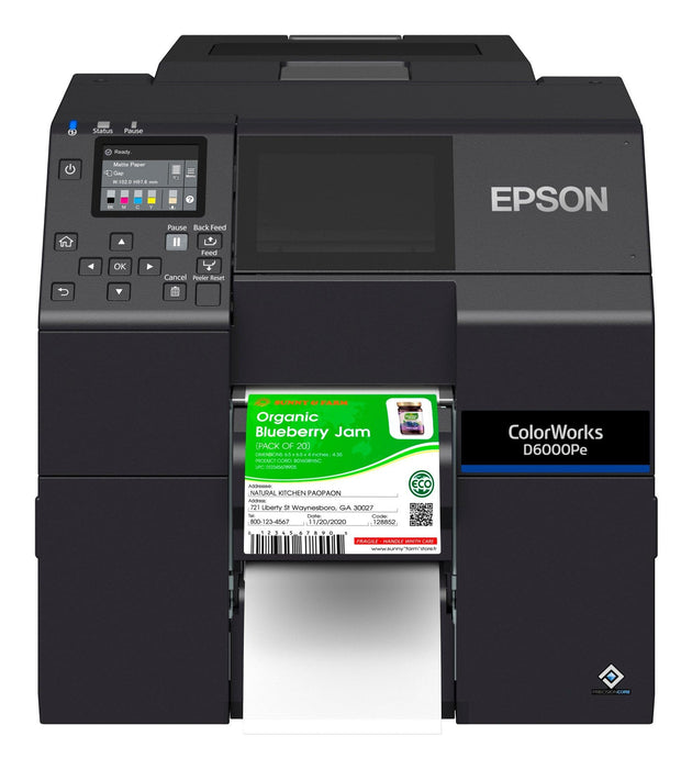 EAN 8715946740171 - Epson ColorWorks D6000Pe impresora de etiquetas Transferencia térmica Color 1200 x 1200 DPI 119 mm/s Alám imagen 5