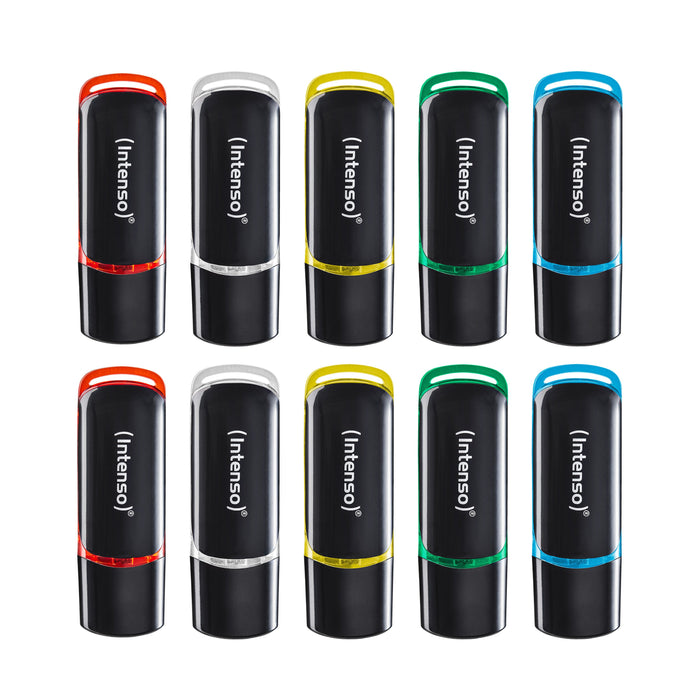 EAN 4034303038183 - Intenso 3511551 unidad flash USB 4 GB USB tipo A 2.0 Negro, Rojo, Verde, Transparente, Amarillo, Azul imagen 3