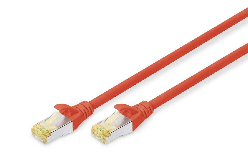 EAN 4016032327295 - Digitus DK-1644-A-005/R cable de red Rojo 0,5 m Cat6a S/FTP (S-STP) imagen 1