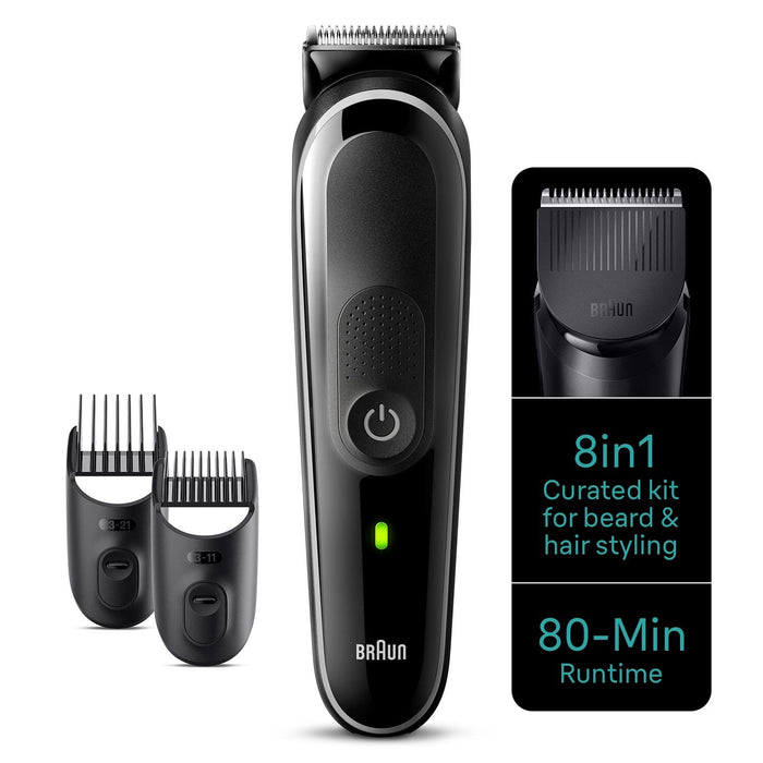 EAN 4210201446835 - Braun MGK3440 cortadora de pelo y maquinilla Negro, Gris Níquel-metal hidruro (NiMH) imagen 1