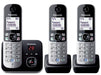 EAN 5025232675432 - Panasonic KX-TG6823GB teléfono Teléfono DECT Identificador de llamadas Negro, Plata imagen 2