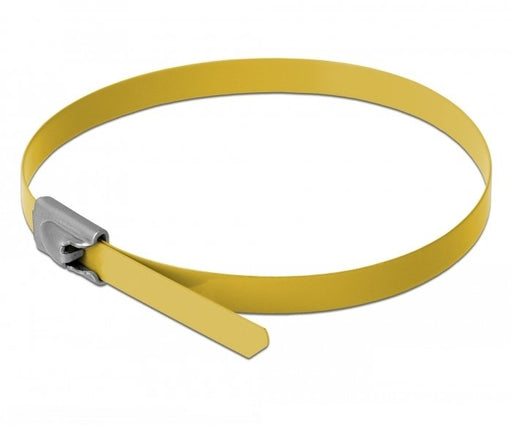 EAN 4043619187881 - DeLOCK 18788 presilla Acero Amarillo 10 pieza(s) imagen 1