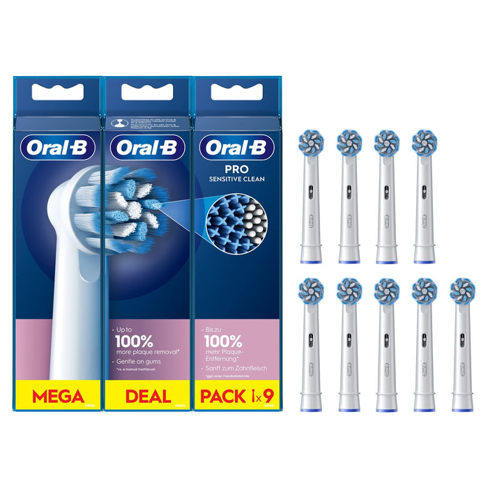 EAN 8700216018807 - Oral-B Pro Sensitive Clean 9 pieza(s) Blanco imagen 1