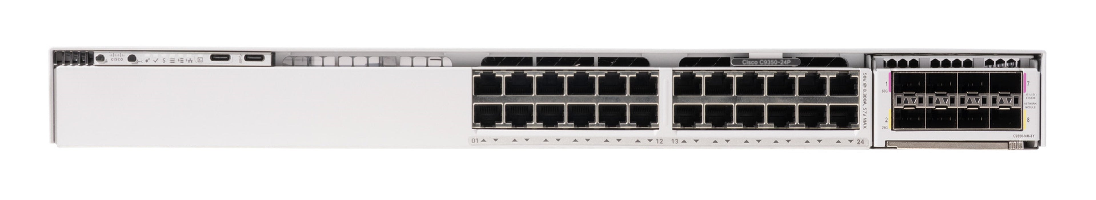 EAN 889728636414 - Cisco C9350-24P switch Gestionado L3 Energía sobre Ethernet (PoE) 1U Gris imagen 1