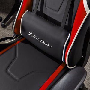 EAN 0094338512663 - X Rocker 5126601 silla para videojuegos Butaca para jugar Asiento acolchado Negro, Rojo imagen 8