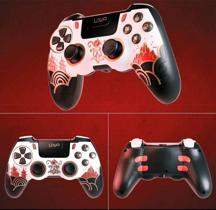 EAN 3760352730990 - Lexip Assassin Negro, Oro, Rojo, Blanco Bluetooth/RF/USB Gamepad Analógico/Digital Android, Nintendo Swit imagen 9