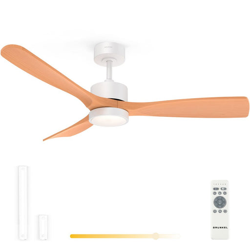 EAN 8426156019512 - Grunkel SKYSTYLE52 ventilador Madera, Blanco imagen 1
