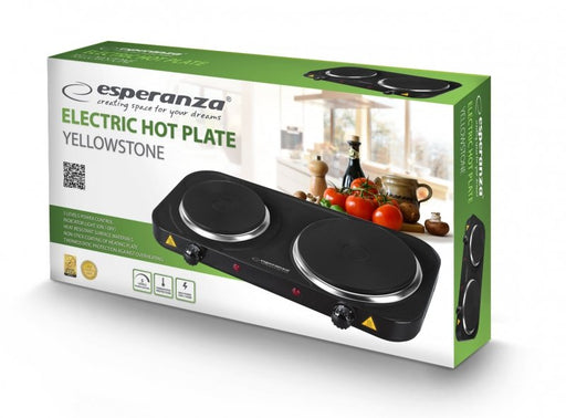 EAN 5901299930656 - Esperanza EKH007K hobs Negro Encimera Hornillo eléctrico / Placa eléctrica 2 zona(s) imagen 2