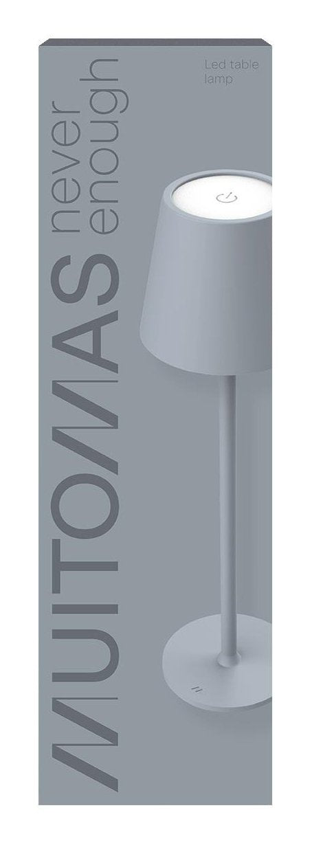 EAN 8021735216285 - Muitomas TABLELAMPGR lámpara de mesa LED Gris imagen 1