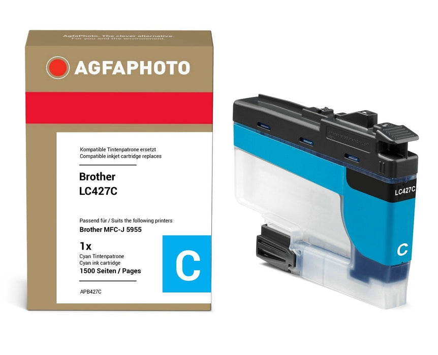 EAN 4250164921109 - AgfaPhoto Nicht kategorisiert cartucho de tinta 1 pieza(s) Compatible Rendimiento estándar Cian imagen 1
