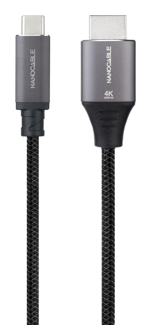 EAN 8433281017429 - Nanocable 10.15.5262 adaptador de cable de vídeo 1,8 m USB Tipo C HDMI Negro imagen 2