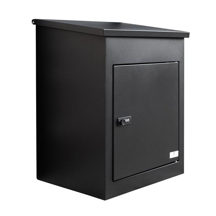 EAN 5907207228181 - Extralink LOCKSTAR PACZKOMAT SKRZYNKA NA PACZKI 44X34X55CM STALOWA SKRZYNIA mailboxes Negro Caja de cartó imagen 2