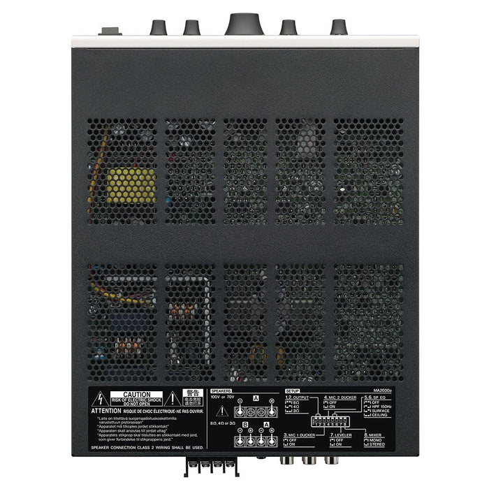 EAN 4957812610070 - Yamaha MA2030A amplificador de audio 2.0 canales Sistema de megafonía Negro imagen 4