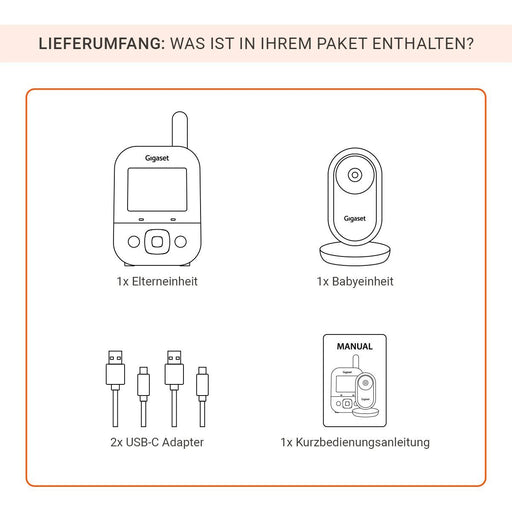 EAN 4255781905266 - Gigaset BABY 300 Video Blanco imagen 2