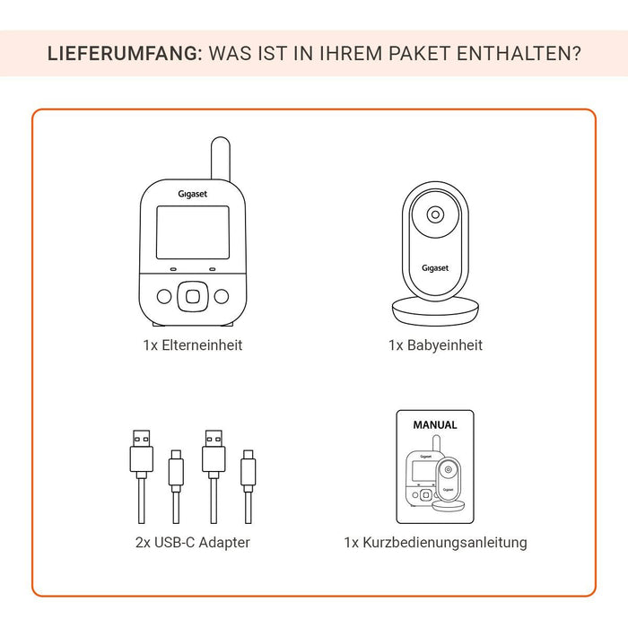 EAN 4255781905266 - Gigaset BABY 300 Video Blanco imagen 2
