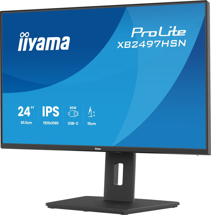 EAN 4948570125890 - iiyama ProLite XB2497HSN-B1 pantalla para PC 60,5 cm (23.8") 1920 x 1080 Pixeles Full HD LED Negro imagen 6