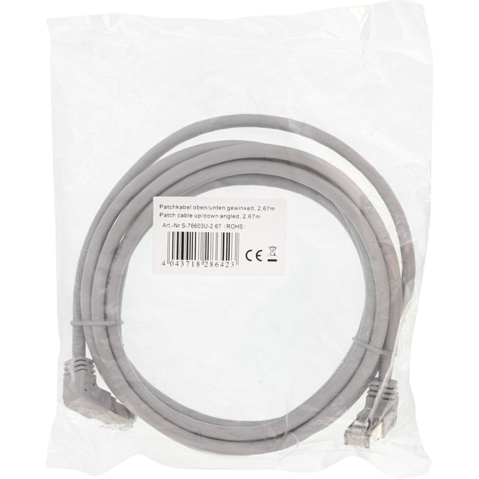 EAN 4043718286423 - InLine S-76603U-2.67 cable de red Gris 2,67 m Cat6 S/FTP (S-STP) Alrededor imagen 3