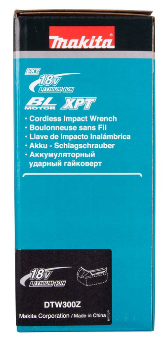 EAN 0088381898003 - Makita DTW300Z destornillador eléctrico y llave de impacto 3200 RPM Negro, Azul imagen 14