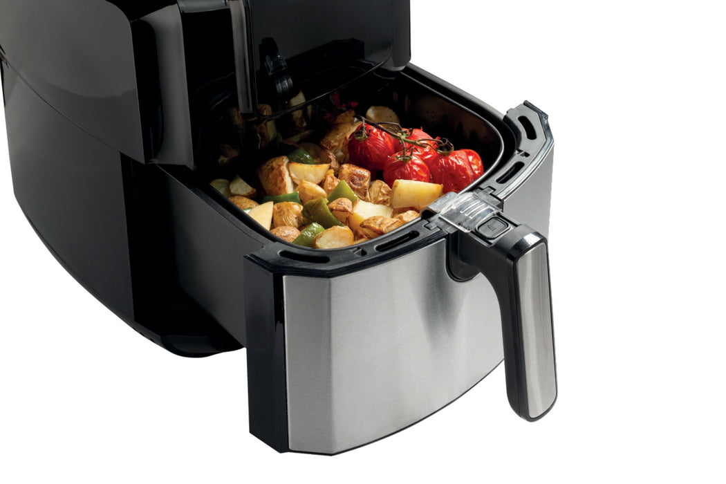 EAN 3838782543340 - Gorenje AF1700DB Sencillo 5 L Integrado 1700 W Freidora de aire caliente Negro, Metálico imagen 11