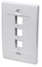 EAN 0766623163309 - Intellinet 163309 placa de pared y cubierta de interruptor Blanco imagen 1