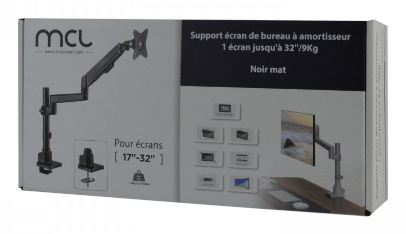 EAN 3700224771492 - MCL MS3A99AZSBAE3209N soporte para monitor 81,3 cm (32") Escritorio Negro imagen 9