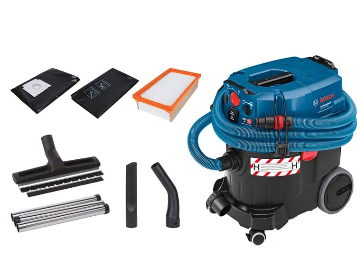 EAN 4059952564494 - Bosch GAS 35 H AFC Professional Negro, Azul, Rojo 35 L 1200 W imagen 1