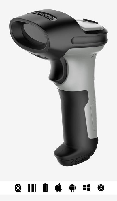 EAN 6957599324991 - Inateck BCST-70 Lector de códigos de barras portátil 1D Laser Negro, Gris imagen 1