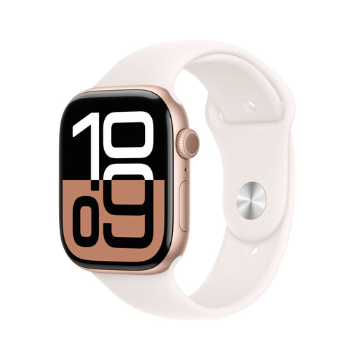 EAN 0195949566271 - Apple Watch Series 10 OLED 46 mm Digital 416 x 496 Pixeles Pantalla táctil 4G Oro rosa Wifi GPS (satélite imagen 1