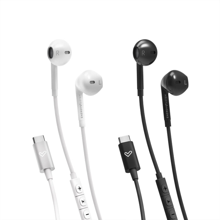 EAN 8432426448999 - Energy Sistem Smart 2 Type C Auriculares Alámbrico Dentro de oído Llamadas/Música USB Tipo C Blanco imagen 5