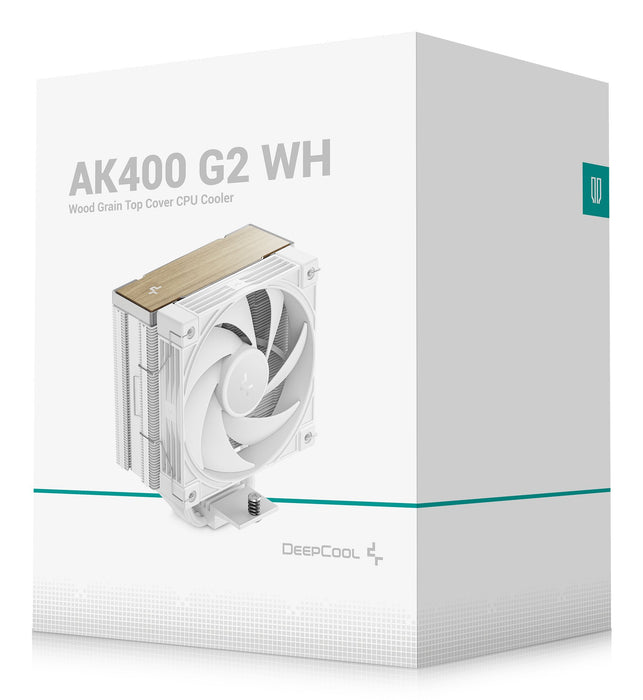 EAN 6933412729662 - DeepCool AK400 G2 WH Procesador Refrigerador de aire 12 cm Blanco 1 pieza(s) imagen 9